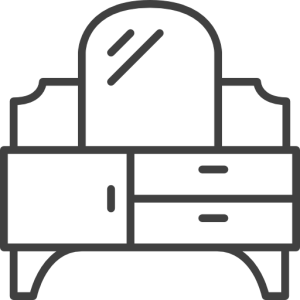 Vanity Table & Stool