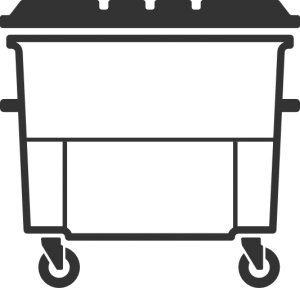 Large Wheelie Bin 660ltr